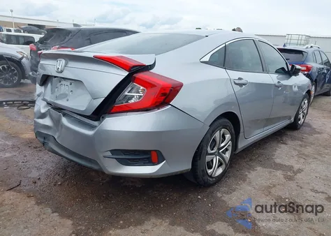 2017 Honda Civic Lx из США, поврежденный, VIN 19XFC2F50HE041862